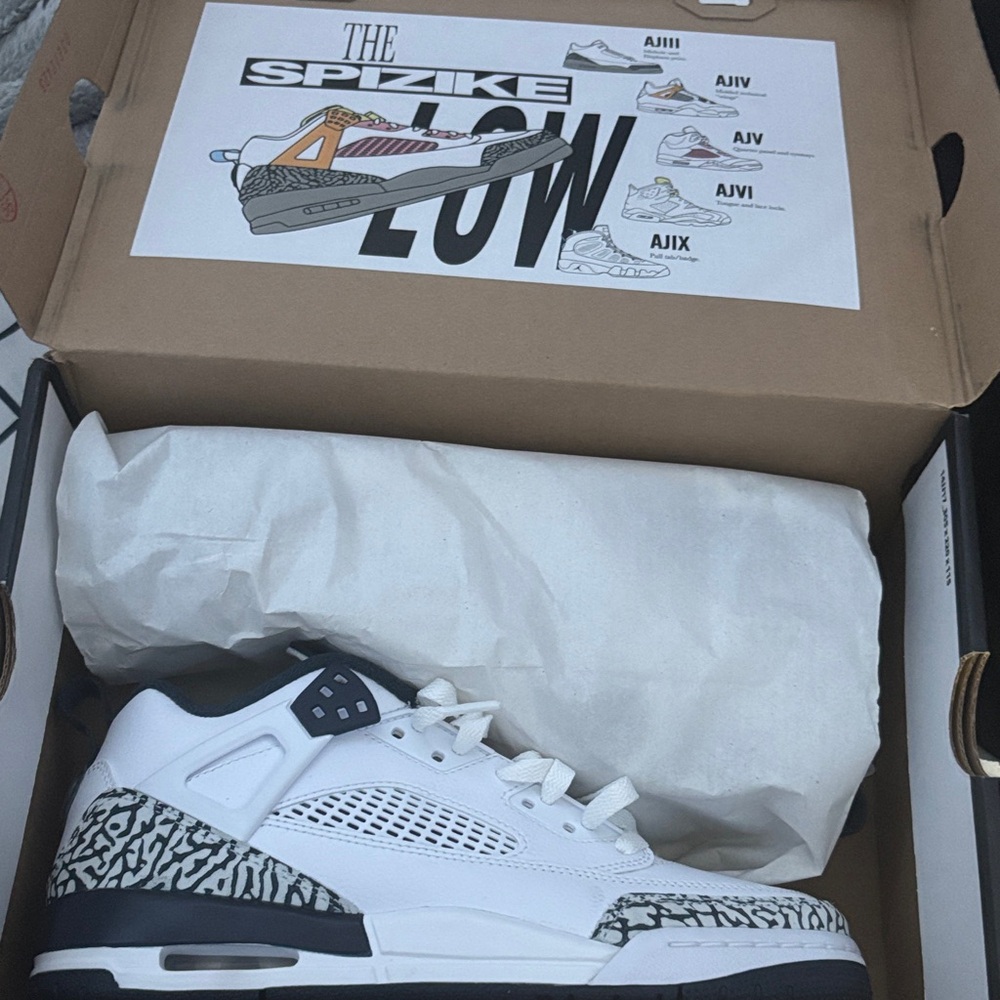 Jordan Kids Sneakers White Black